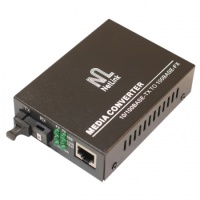 Медиаконвертер NetLink GE-920A20SC (Tx-1310nm, Rx-1550nm), 10/100/1000Mb, до 20км