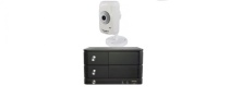 Комплект IP-видеонаблюдения камера + видеорегистратор 4-канальный Spezvision, 1.3Мп