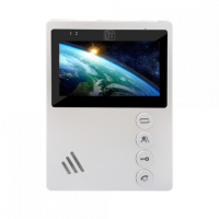 Монитор видеодомофона Space Technology ST-M101/4 (S), 4" (белый/черный)
